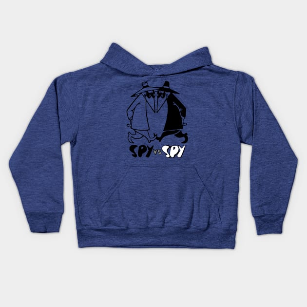 Spy vs Spy 1 Kids Hoodie by lpietu